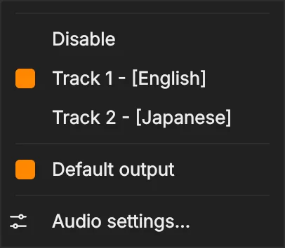 Audio button